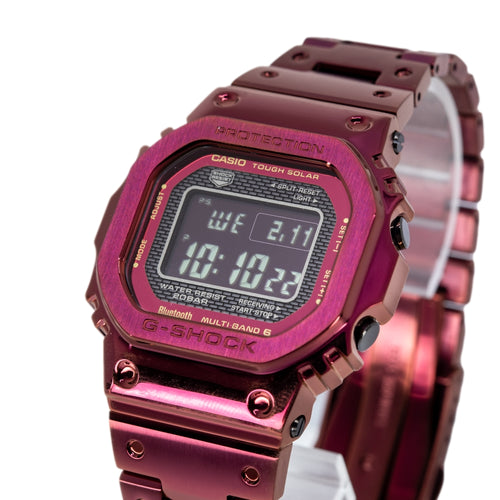 Casio GMW-B5000RD-4ER G-Shock Full Metal Solar Quarzo