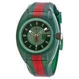 Gucci Unisex YA137113 Sync Rosso e Verde