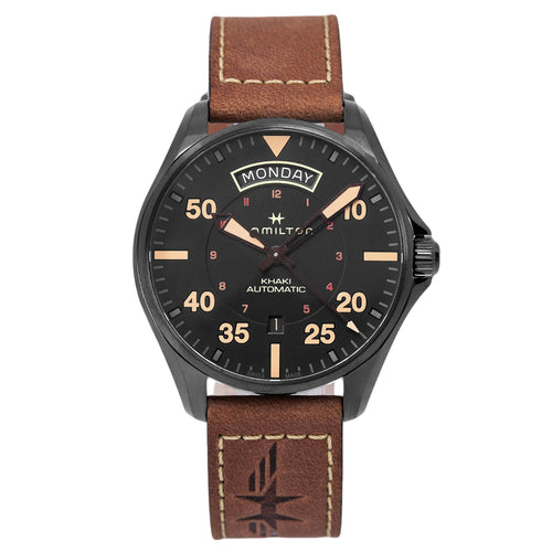 Hamilton Uomo H64605531 Khaki Aviation Automatico