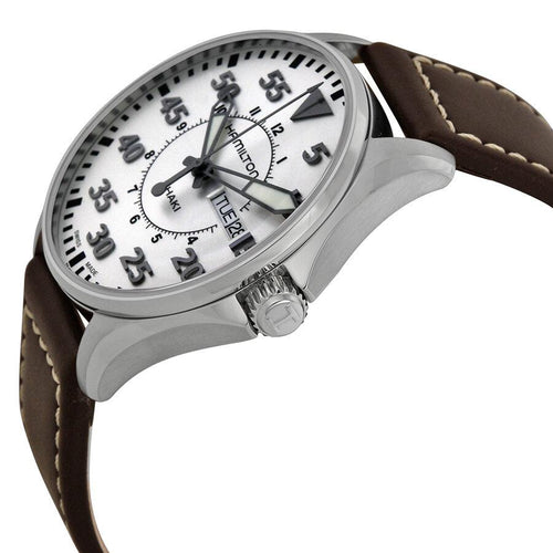 Hamilton Uomo H64611555 Khaki Aviation Pilot Day Date Quarzo