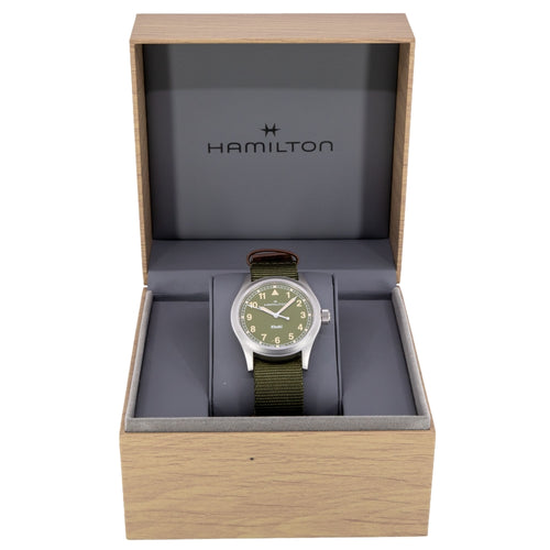 Hamilton Uomo H69401960 Khaki Field 38mm Quarzo