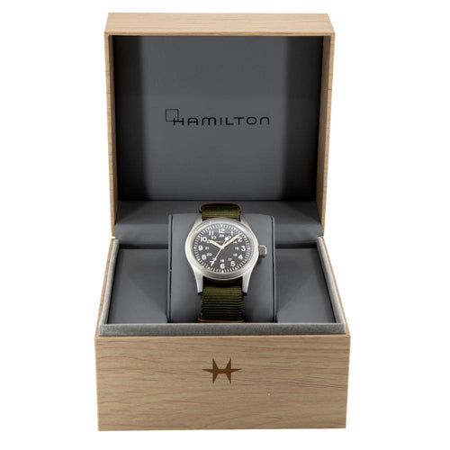 Hamilton Uomo H69439931 Khaki Field Meccanico