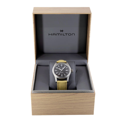 Hamilton Uomo H69439933 Khaki Field Meccanico