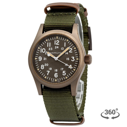 Hamilton Uomo H69449961 Khaki Field Mechanical