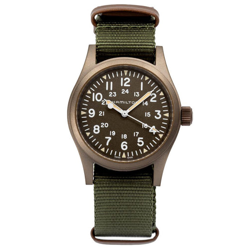 Hamilton Uomo H69449961 Khaki Field Mechanical