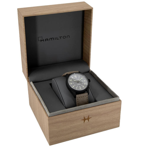 Hamilton Uomo H70215880 Khaki Field Titanium Auto