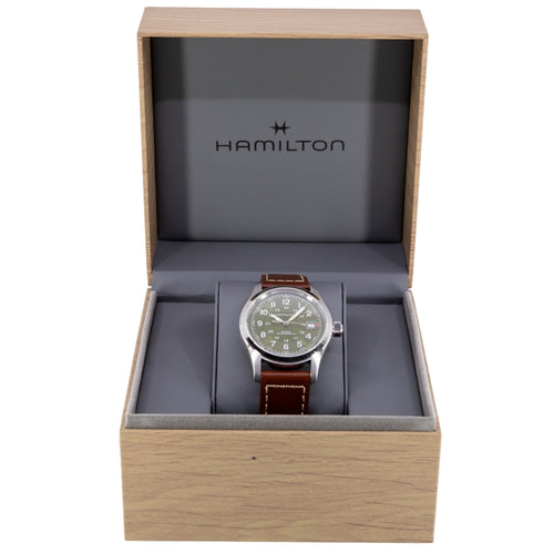 Hamilton Uomo H70455560 Khaki Field 38mm Automatico