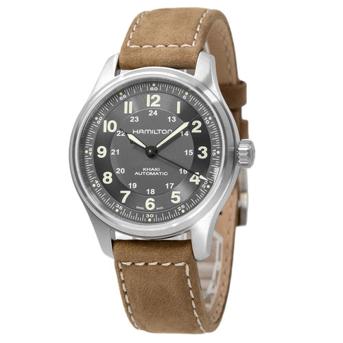 Hamilton Uomo H70545550 Khaki Field Titanium Automatico