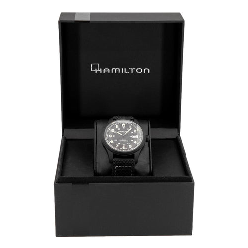 Hamilton Uomo H70575733 Khaki Field Titanium Automatico