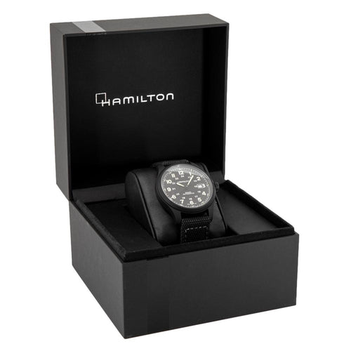 Hamilton Uomo H70575733 Khaki Field Titanium Automatico