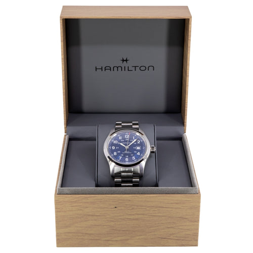 Hamilton Uomo H70605140 Khaki Field 42mm Automatico