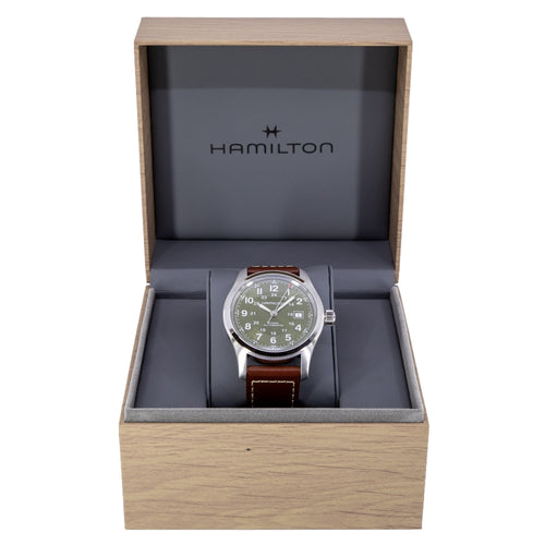 Hamilton Uomo H70605560 Khaki Field 42mm Automatico