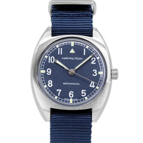 Hamilton Uomo H76419941 Khaki Aviation Pilot Blue Auto