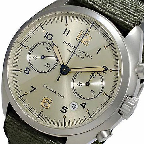 Hamilton Uomo H76456955 Khaki Automatico