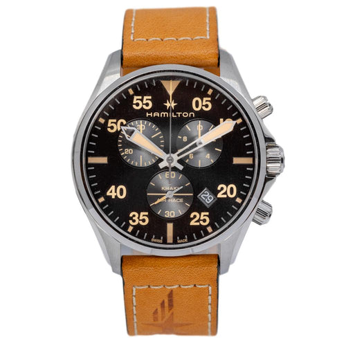 Hamilton Uomo H76722531 Khaki Aviation Pilot Chrono Quarzo
