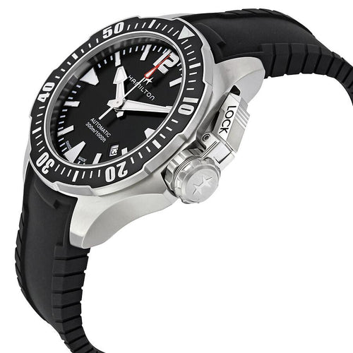 Hamilton Uomo H77605335 Khaki Navy Frogman Automatico