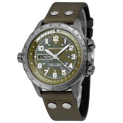 Hamilton Uomo H77775960 Khaki Aviation X-Wind 45mm Auto