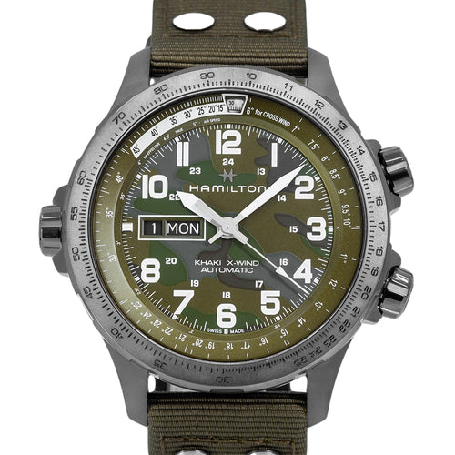 Hamilton Uomo H77775960 Khaki Aviation X-Wind 45mm Auto