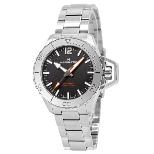 Hamilton Uomo H77815130 Khaki Navy Frogman Auto