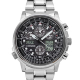 Citizen JY8020-52E Radio Controlled Super Pilot Eco-Drive