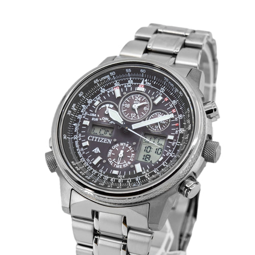 Citizen JY8020-52E Radio Controlled Super Pilot Eco-Drive