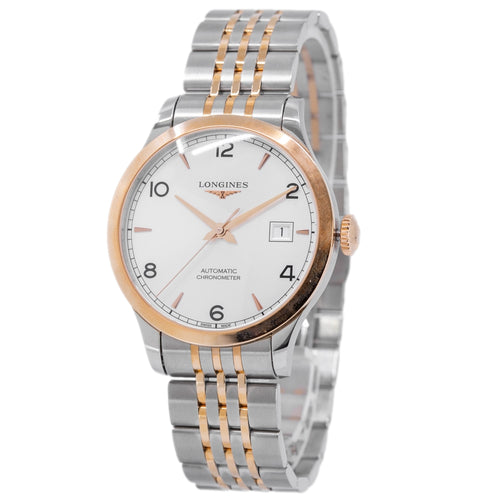 Longines Uomo L2.820.5.76.7 Record 38mm Auto Cronometro