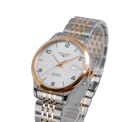 Longines Uomo L2.820.5.76.7 Record 38mm Auto Cronometro
