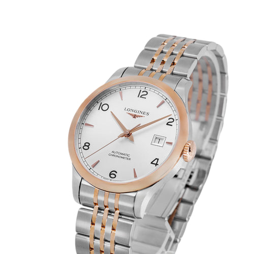 Longines Uomo L2.821.5.76.7 Record 40mm Auto Cronometro