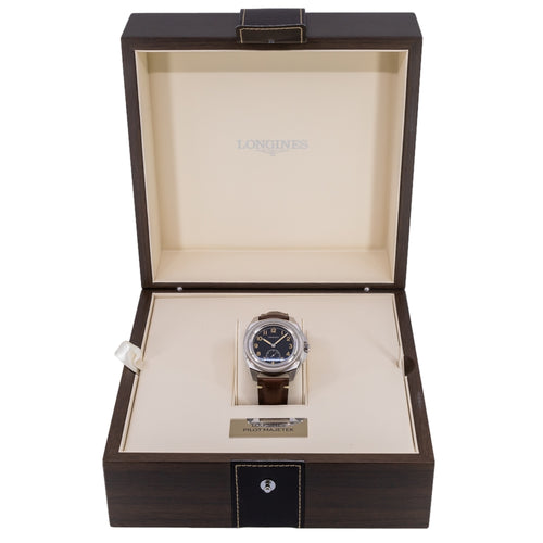 Longines Uomo L2.838.4.53.9 Pilot Majetek 43mm Automatico