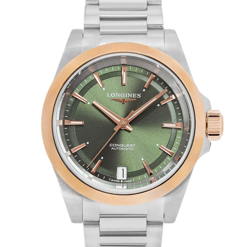 Longines Donna L3.430.5.02.6 Conquest 34mm Oro Rosa Auto