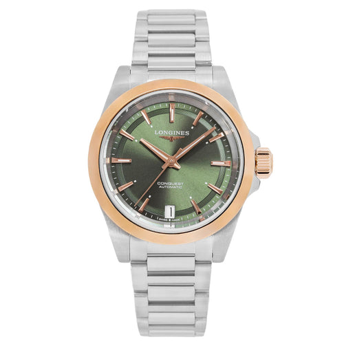 Longines Donna L3.430.5.02.6 Conquest 34mm Oro Rosa Auto