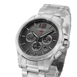 Longines Uomo L3.727.4.56.6 Conquest VHP 44mm Quarzo Crono