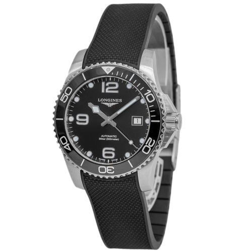 Longines Uomo L3.781.4.56.9 HydroConquest Black Dial Auto
