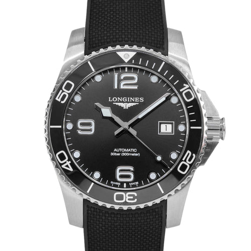 Longines Uomo L3.781.4.56.9 HydroConquest Black Dial Auto