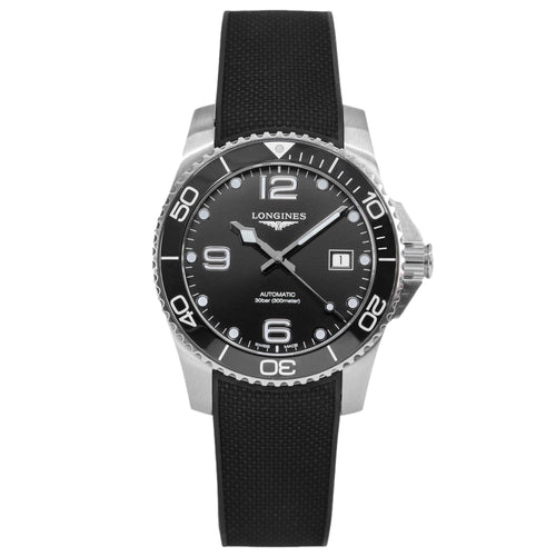Longines Uomo L3.781.4.56.9 HydroConquest Black Dial Auto