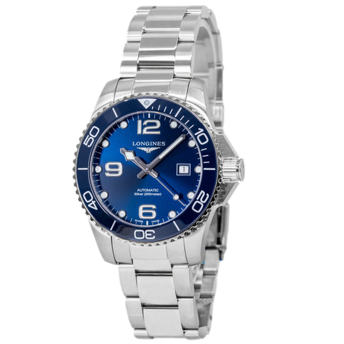 Longines L3.782.4.96.6 HydroConquest Blue Dial Automatico