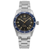 Longines Uomo L3.802.4.60.6 Spirit Zulu Time 39mm Auto GMT