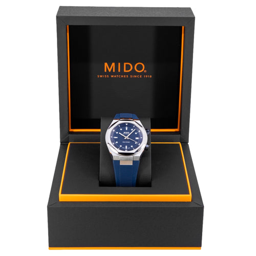 Mido Uomo M047.507.17.041.00 Multifort 8 Two Crowns Auto