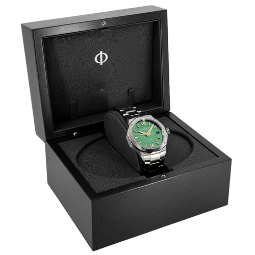 Baume & Mercier Uomo 10770 Riviera 39 mm Green Dial Auto