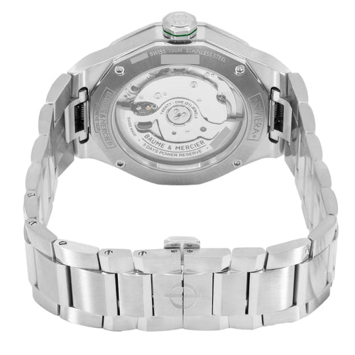 Baume & Mercier Uomo 10770 Riviera 39 mm Green Dial Auto