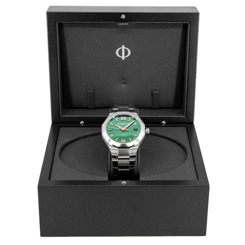 Baume & Mercier Uomo 10770 Riviera 39 mm Green Dial Auto