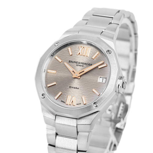 Baume & Mercier Donna M0A10810 Riviera 33mm Quarzo