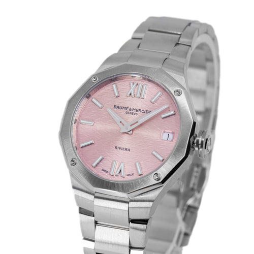 Baume & Mercier Donna M0A10812 Riviera 33mm Quarzo