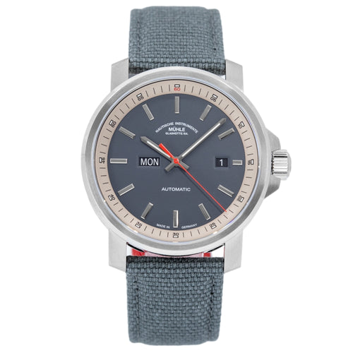 Mühle Glashütte Uomo M1-25-34-CB-II 29er Tag/Datum Automatico