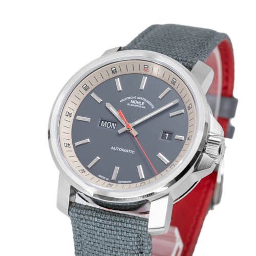 Mühle Glashütte Uomo M1-25-34-CB-II 29er Tag/Datum Automatico