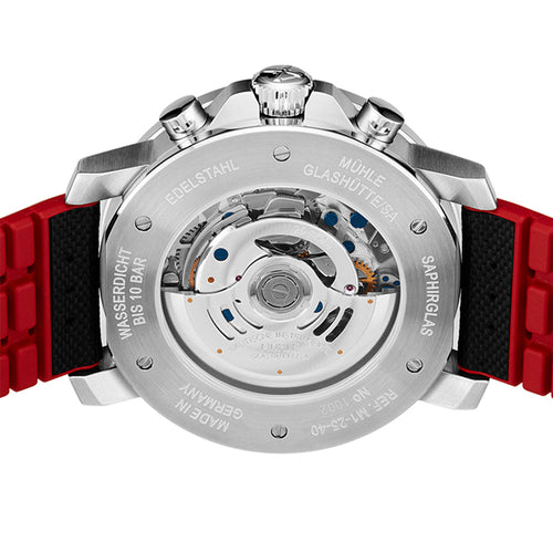 Mühle Glashütte Uomo M1-25-43-NB 29er Tag/Datum Automatico