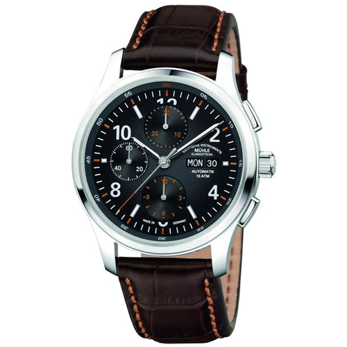 Mühle Glashütte Uomo M1-43-06-LB-I 29er Chronograph Quarzo