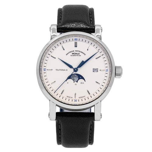 Mühle Glashütte Uomo M1-44-05-LB Teutonia IV Mondphase Automatico