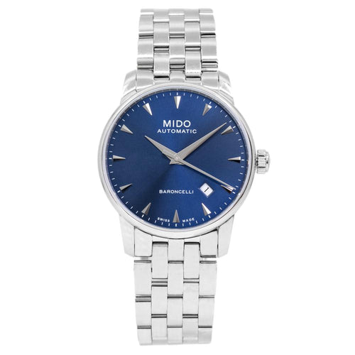 Mido M8600.4.15.1 Baroncelli Midnight Blue Gent Automatico
