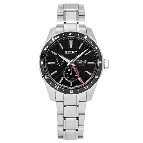 Seiko Uomo SPB221J1 Presage Sharp Edged Automatico GMT
